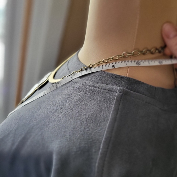 Chico's Gold & Silver Toned Statement Pendant Necklace - Artisan Style - Picture 7 of 8